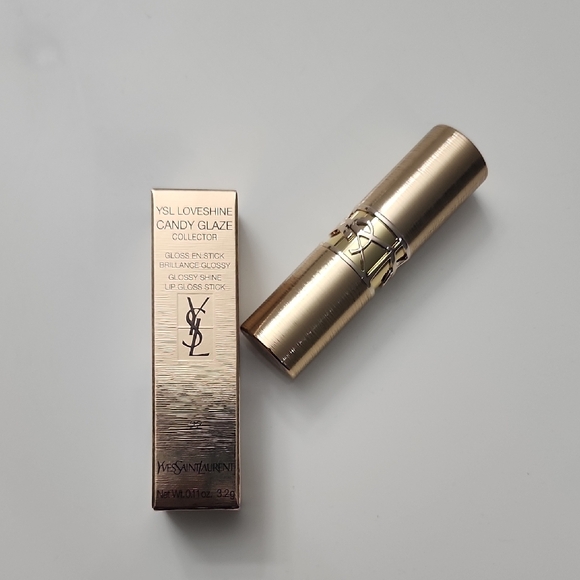 Yves Saint Laurent YSL Limited-Edition Candy Glaze Lip Gloss Stick Shade 22 NWT - Picture 2 of 6
